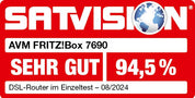 FRITZ!Box 7690 – Wi-Fi 7 DSL-Router mit Supervectoring, Mesh & DECT-Basis