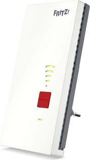 AVM Fritz!Box 7590 AX Exclusive Edition mit WLAN Mesh, DECT-Basis + AVM FRITZ!WLAN Mesh Repeater 2400 für optimale Netzabdeckung