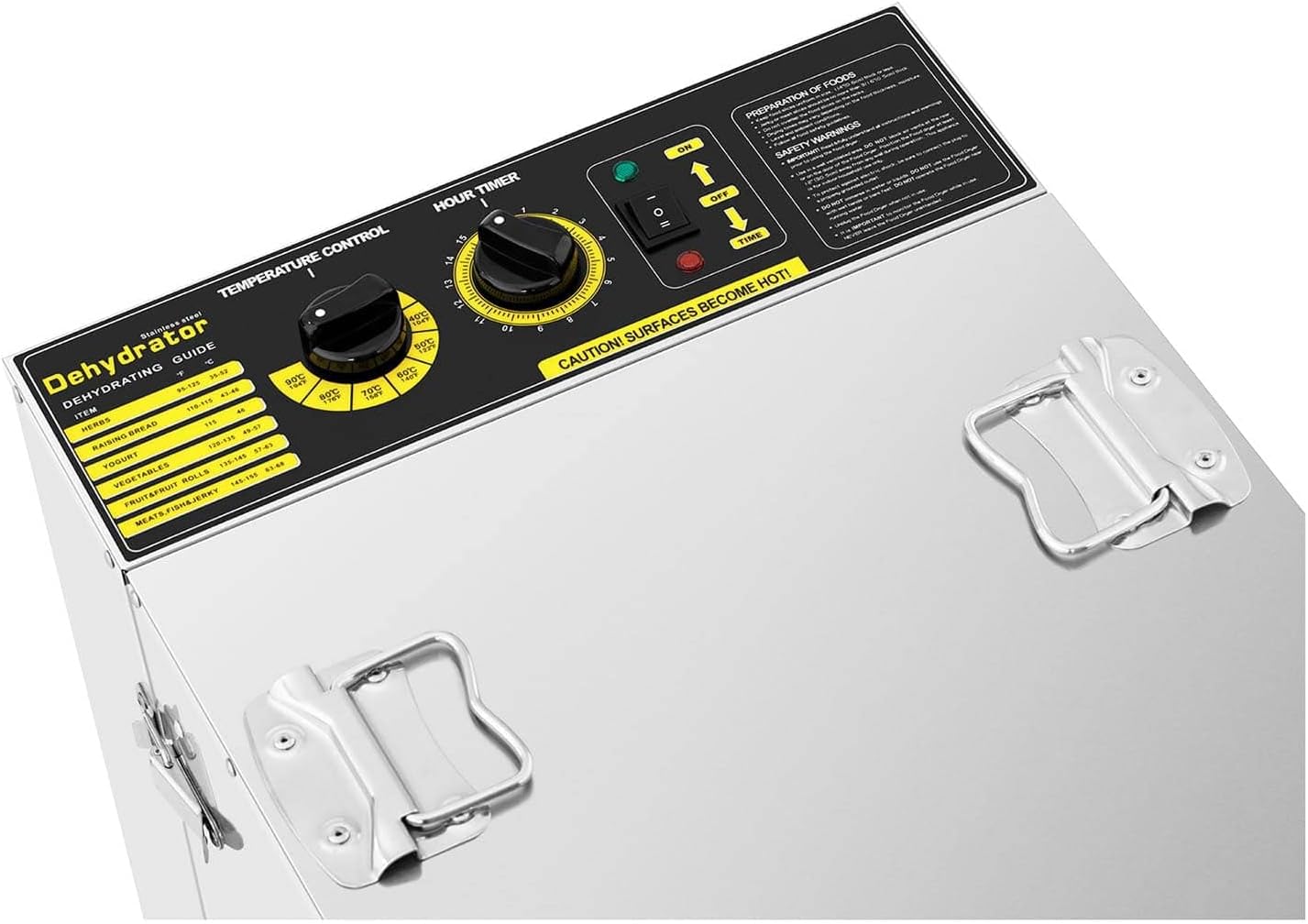 100S Dehydrator Fruit Dryer Dehydrator 1,500 W 16 Levels